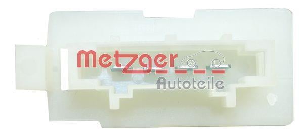Résistance, pulseur d'air habitacle (Élément de commande, chauffage/ventilation) METZGER ref. 0917228